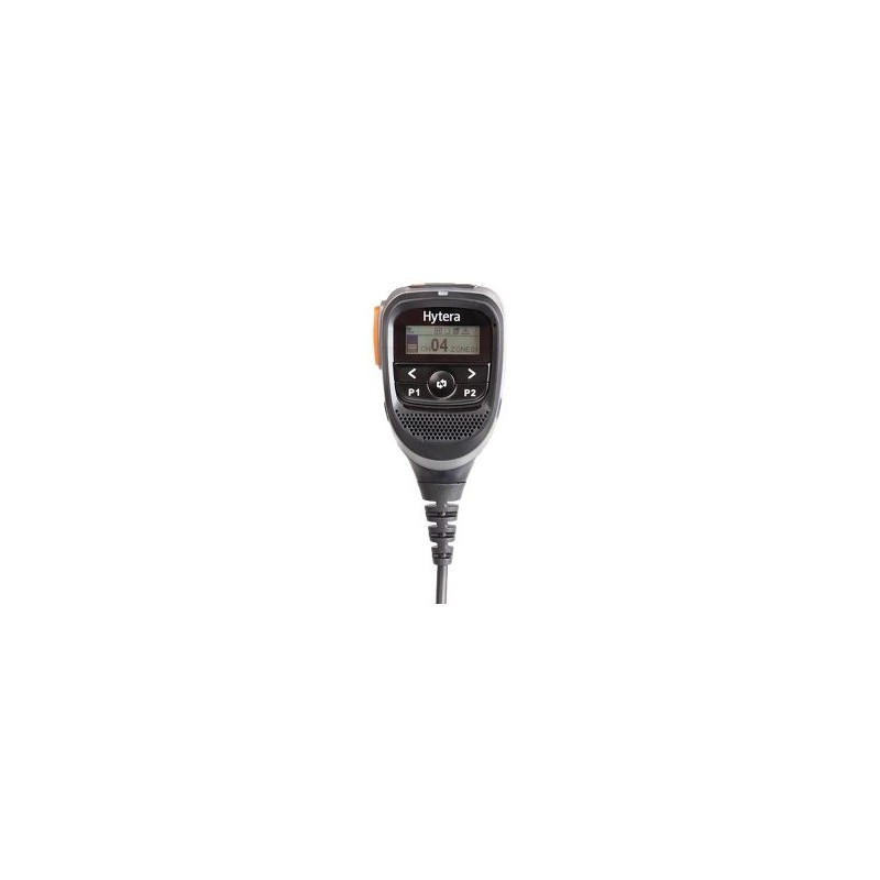 Hytera SM25A2 Remote Speaker Microphone with LCD Display (6M Cord)