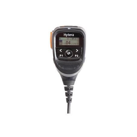 SM25A2 Hytera externe luidsprekermicrofoon met LCD-scherm (6M snoer)