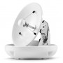 Intellian i4P Otomatik Eğme Lineer Sistem 45cm (17.7 inç) Yansıtıcı & Evrensel Quad LNB ile