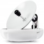 Intellian i5P Sistema Linear com Ajuste Automático de Inclinação com Refletor de 53cm (20,8 polegadas) & LNB Universal Quadruplo