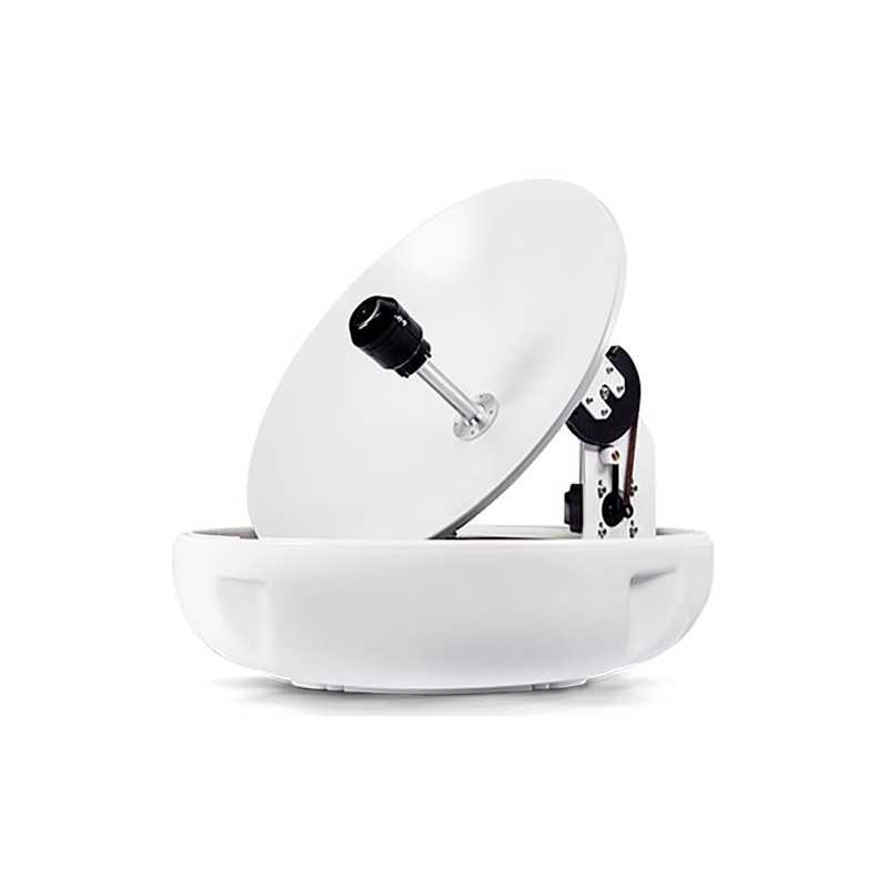 Intellian i5P Sistema Linear com Ajuste Automático de Inclinação com Refletor de 53cm (20,8 polegadas) & LNB Universal Quadruplo