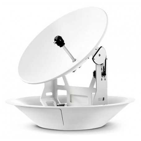 Intellian i9P automaatne polariseerimise lineaarne süsteem 85 cm (33,5 tolli) reflektoriga & universaalne neljane LNB