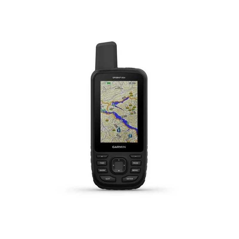 Garmin GPSMAP 66st (010-01918-10) 多衛星手持設備，配備感測器和地形圖