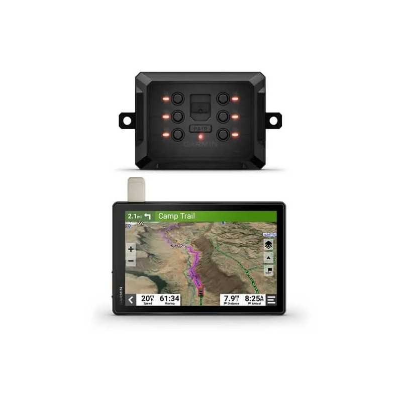 Garmin Tread XL Overland Edition 10 全地形導航儀和 Garmin PowerSwitch