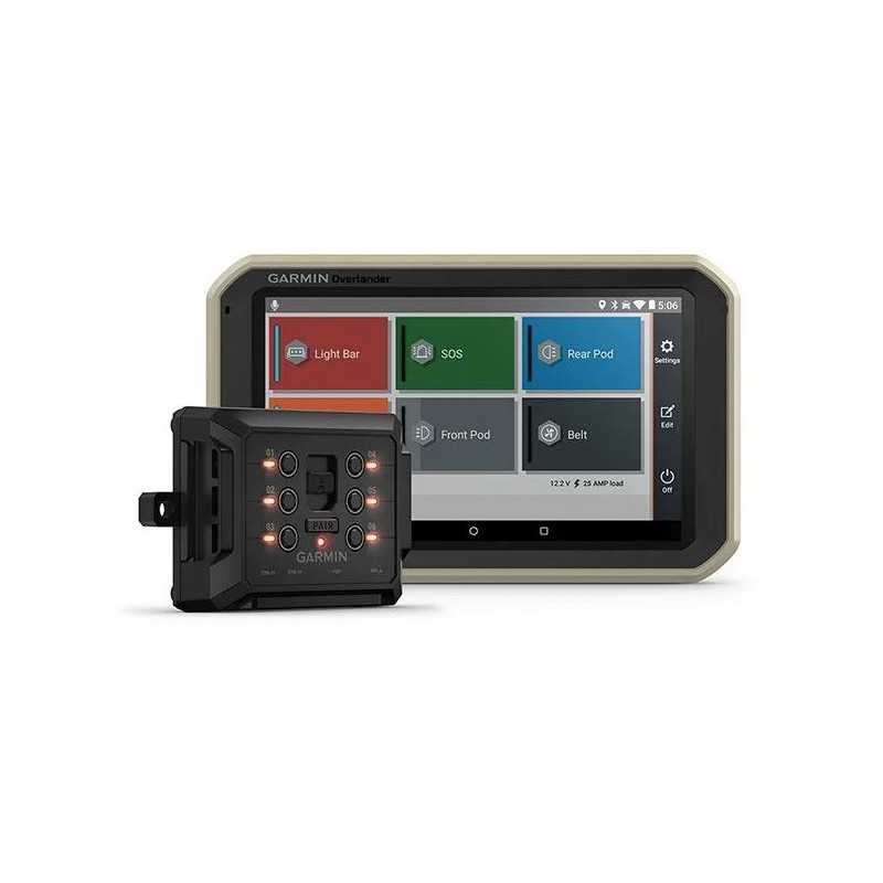 Garmin Overlander με Garmin PowerSwitch Ψηφιακός Διακόπτης Συσκευών