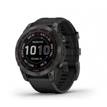 Garmin fenix 7 - ساعة ذكية Sapphire Solar Edition 47mm