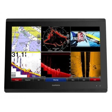 Garmin GPSMAP 8617 MFD Dengan peta Bluechart g3 & Lakevü g3