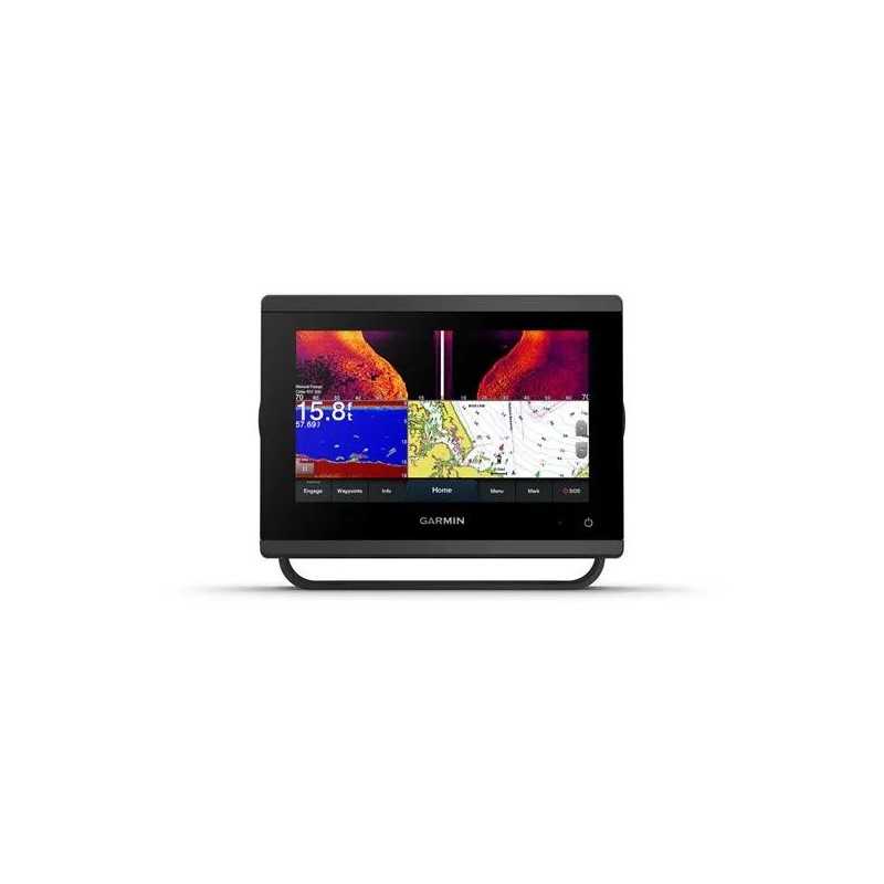Garmin GPSMAP 743xsv SideVü、ClearVü 和傳統 CHIRP 探魚器帶地圖功能