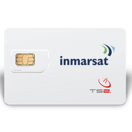 BGAN SIM -kort - Inmarsat Plain White