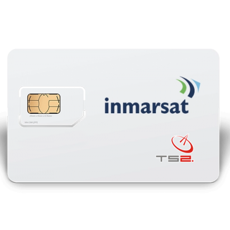 SIM การ์ด BGAN - Inmarsat สีขาวล้วน