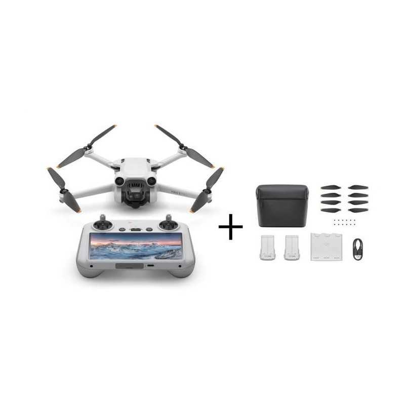 DJI 미니 3 프로 드론 플라이 모어 콤보 (DJI RC)