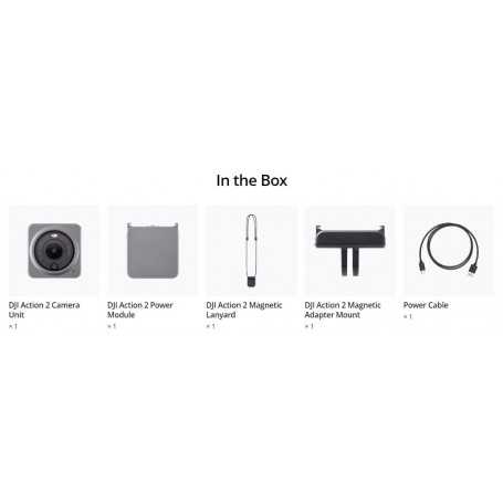 DJI Action 2 -kamera - Power Combo