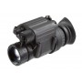 AGM PVS-14 NL1 מונוקולר ראיית לילה, דור 2+ פוספור ירוק P43 רמה 1