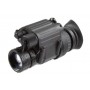 AGM PVS-14 NL1 ECHO IIT - Nočný videnie Monokulár, FOM 1800-2300, Auto-Gated Gen 2+ (ECHO), P43-Zelený Fosfor IIT