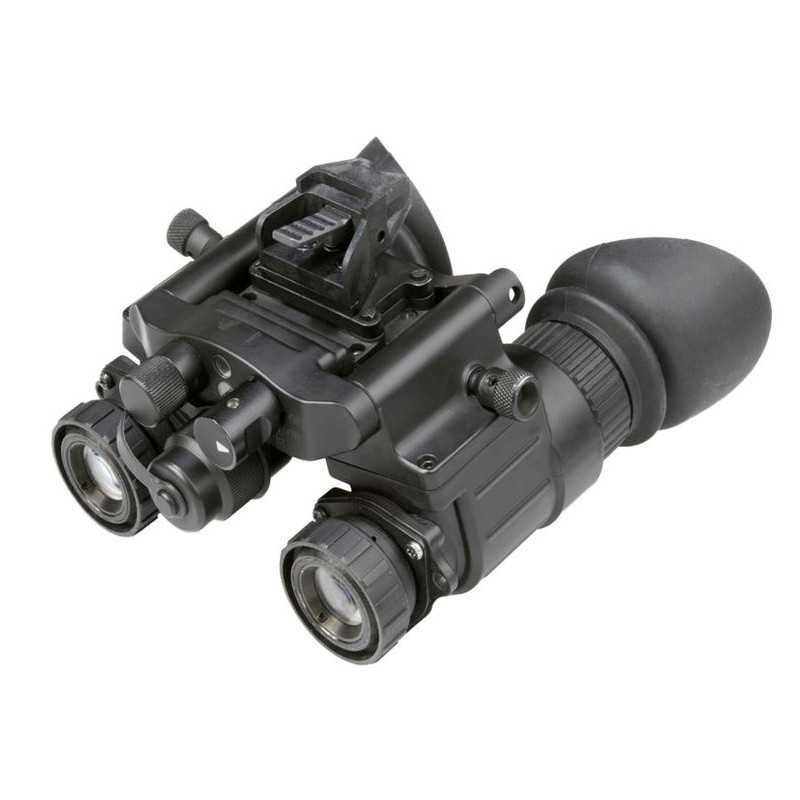 AGM NVG-50 NL1 - Двухтрубный прибор ночного видения/бинокль, Gen 2+ P43-зеленый фосфор уровня 1