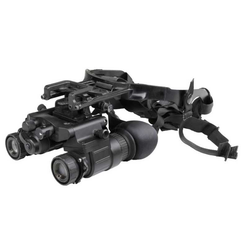 AGM NVG-50 NW1 - Gafas/Binoculares de Visión Nocturna de Doble Tubo, Gen 2+ P45 Fósforo Blanco Nivel 1