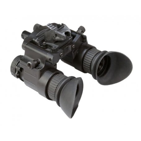 AGM NVG-50 NL1 ECHO IIT - Dual Tube Night Vision Goggle/Binocular, FOM 1800-2300, Auto-Gated Gen 2+, P43-Green Phosphor