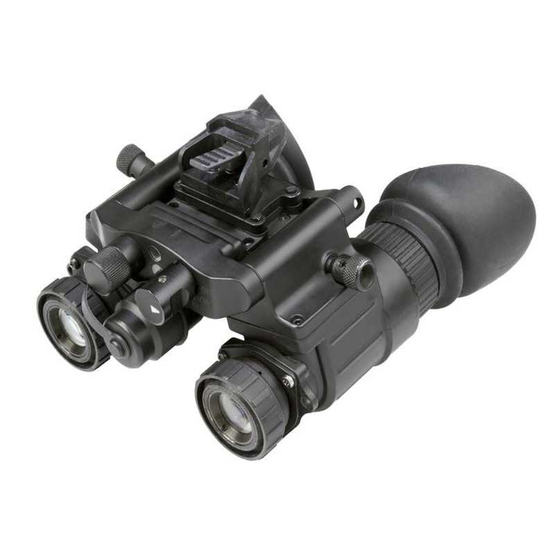 AGM NVG-50 NW1 ECHO IIT - משקפת ראיית לילה דו-עינית, FOM 1800-2300 עם שער אוטומטי דור 2+, פוספור לבן P45