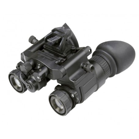 AGM NVG-50 NW1 ECHO IIT - نظارة رؤية ليلية مزدوجة الأنبوب/منظار، FOM 1800-2300 ذات بوابة أوتوماتيكية من الجيل 2+، P45-White Phos