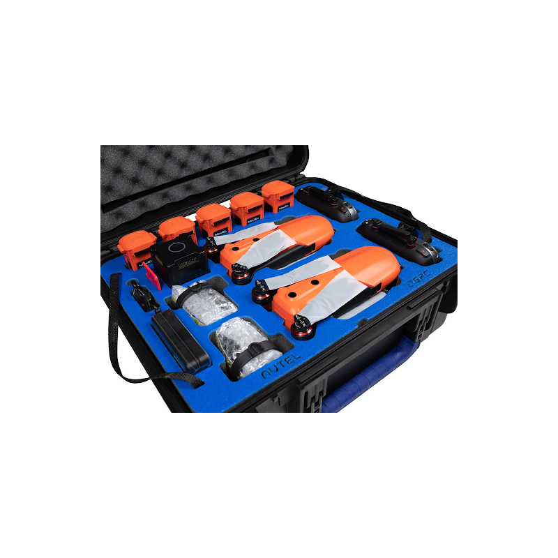 Kotak Bundle Tangguh Autel EVO II untuk 2 Drone (Hanya Kotak)