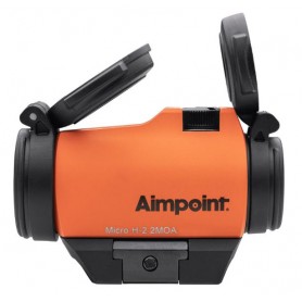 Reflexní zaměřovač Aimpoint Micro H-2 Red Dot se standardní montáží - Orange Cerakote