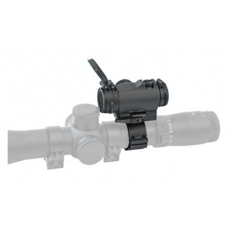 Vizor reflex cu punct roșu Aimpoint Micro T-2 cu montură cu eliberare rapidă B&T și inel pentru lunetă de 30mm cu interfață Pica