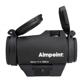 Aimpoint Micro H-2 Red Dot Reflex Sight (6 MOA) - התקנה סטנדרטית