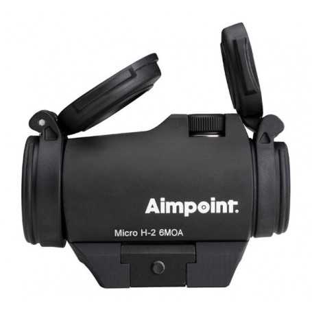 Mira Reflex Aimpoint Micro H-2 Ponto Vermelho (6 MOA) - Montagem Padrão