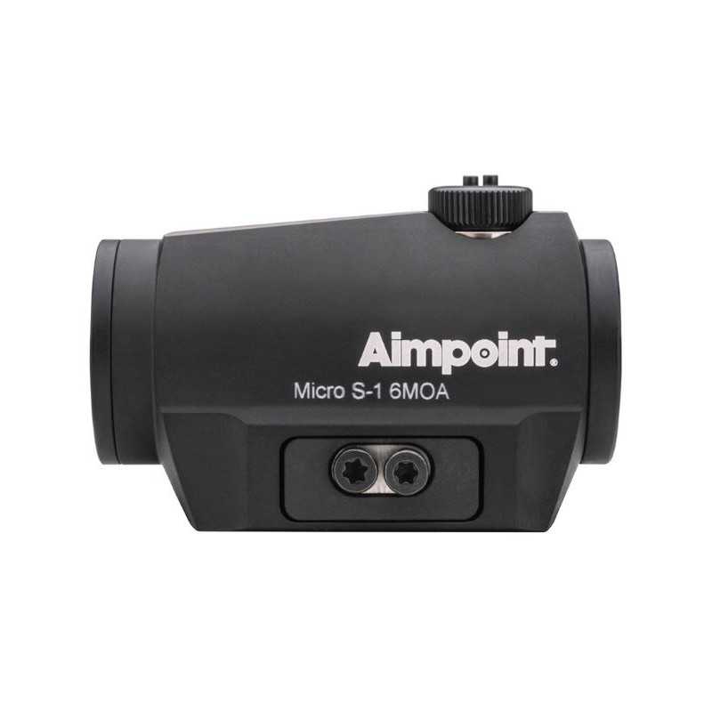 Aimpoint Micro S-1 Kırmızı Nokta Refleks Nişangâh, 6 MOA Tüfek Şerit Montajlı