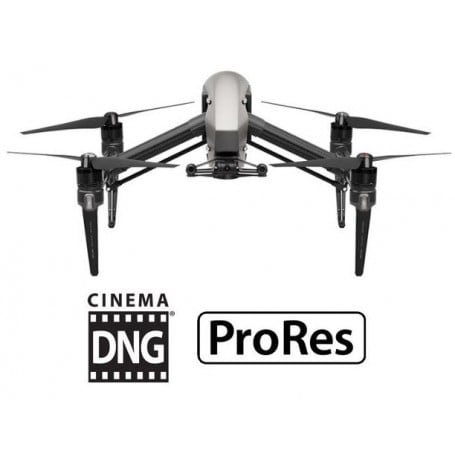 DJI Inspire 2 Craft s licenciami (Cinema DNG+ProRes)