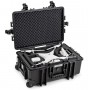 Kotak Luar B&W untuk Drone Tipe 6700 DJI Phantom 4 RTK/Pro/Advanced/Obsidian Hitam