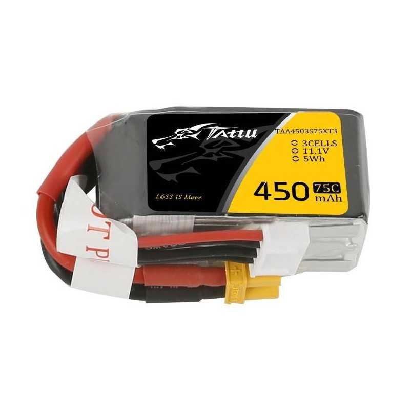 Batería Tattu 450mAh 11.1V 75C 3S1P