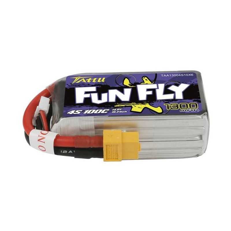 Tattu Funfly 1300mAh 14.8V 100C 4S1P Battery