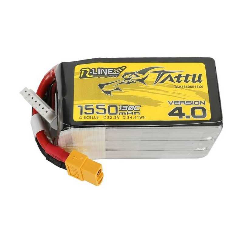 타투 R-라인 4.0 1550mAh 22.2V 130C 6S1P XT60 배터리