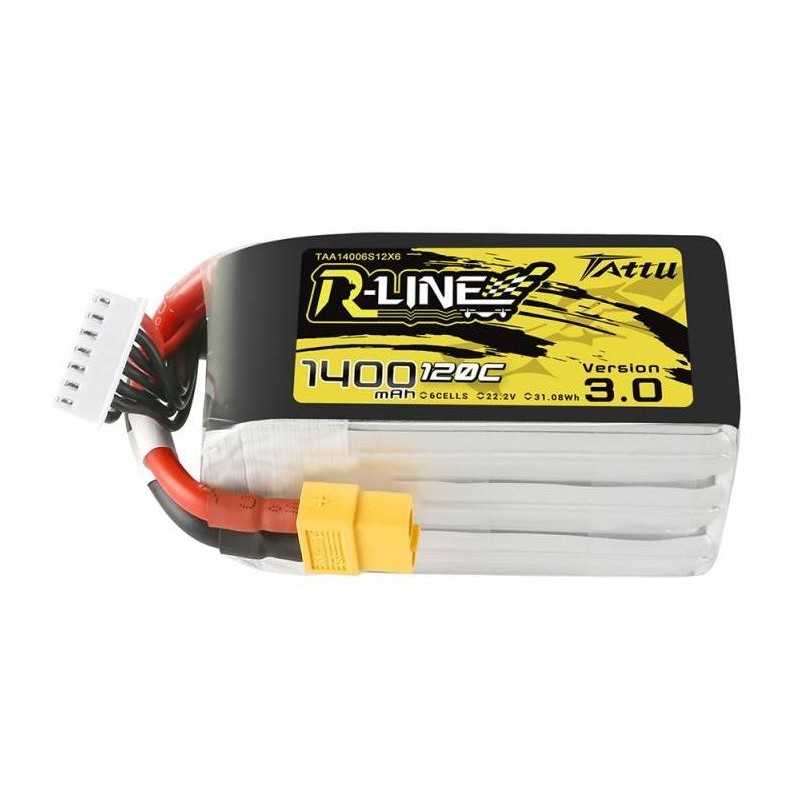 타투 R-라인 3.0 1400mAh 22.2V 120C 6S1P XT60 배터리