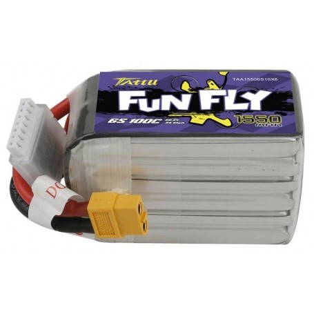 Batería Tattu Funfly 1550mAh 22.2V 100C 6S1P XT60