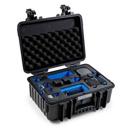 Étuis Extérieurs B&W Type 4000 pour DJI Mavic 3 / Mavic 3 Cine - Noir
