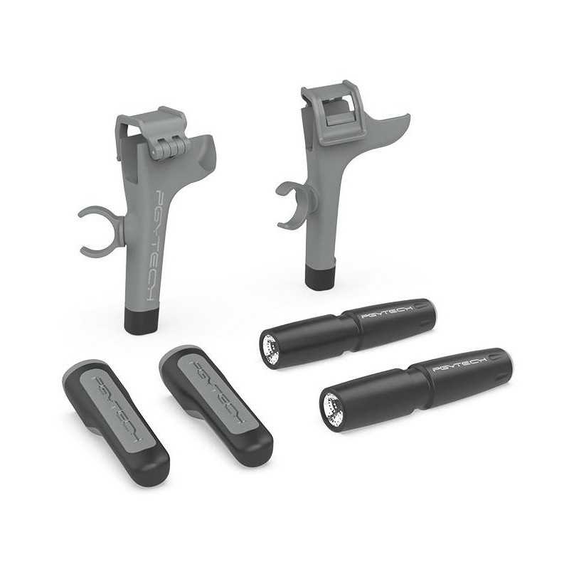 Conjunto de Extensões de Trem de Pouso com Farol LED PGYTECH para DJI Mavic Air 2 / Air 2S (P-16A-038)
