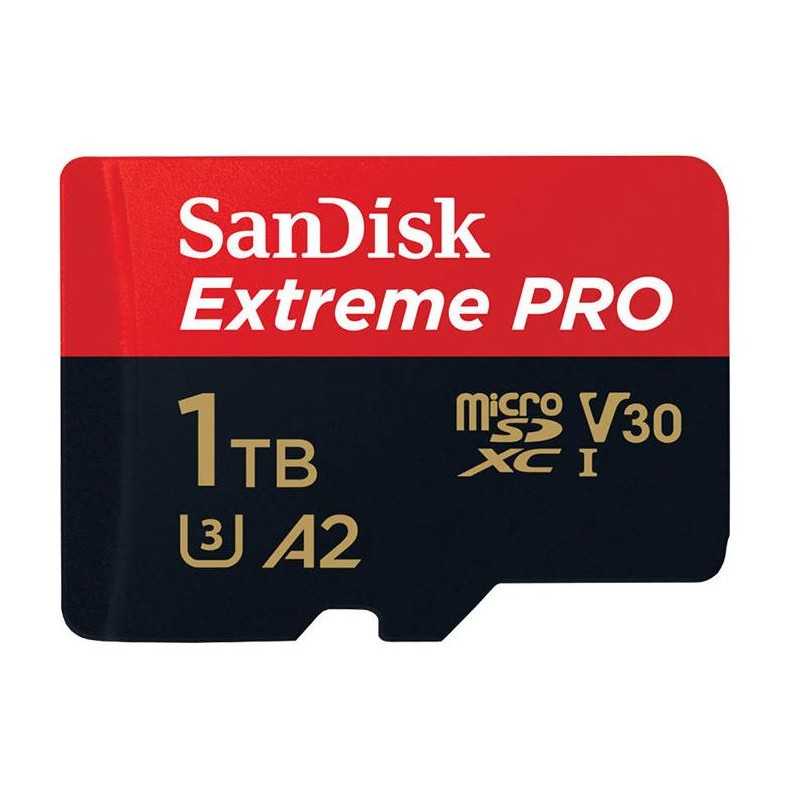 SanDisk 至尊超极速 MicroSDXC 1TB 200/140 MB/s UHS-I U3 存储卡 (SDSQXCD-1T00-GN6MA)