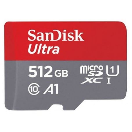 Κάρτα μνήμης SanDisk Ultra Android 512 GB microSDXC, 120 MB/s A1 Cl.10 UHS-I (SDSQUA4-512G-GN6MA)