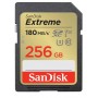 SanDisk Extreme SDXC Hukommelseskort 256 GB, 180/130 MB/s UHS-I U3 (SDSDXVV-256G-GNCIN)