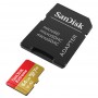 SanDisk Extreme 64 GB MicroSDXC UHS-I U3 ActionCam Bellek Kartı, 170/80 MB/sn (SDSQXAH-064G-GN6AA)