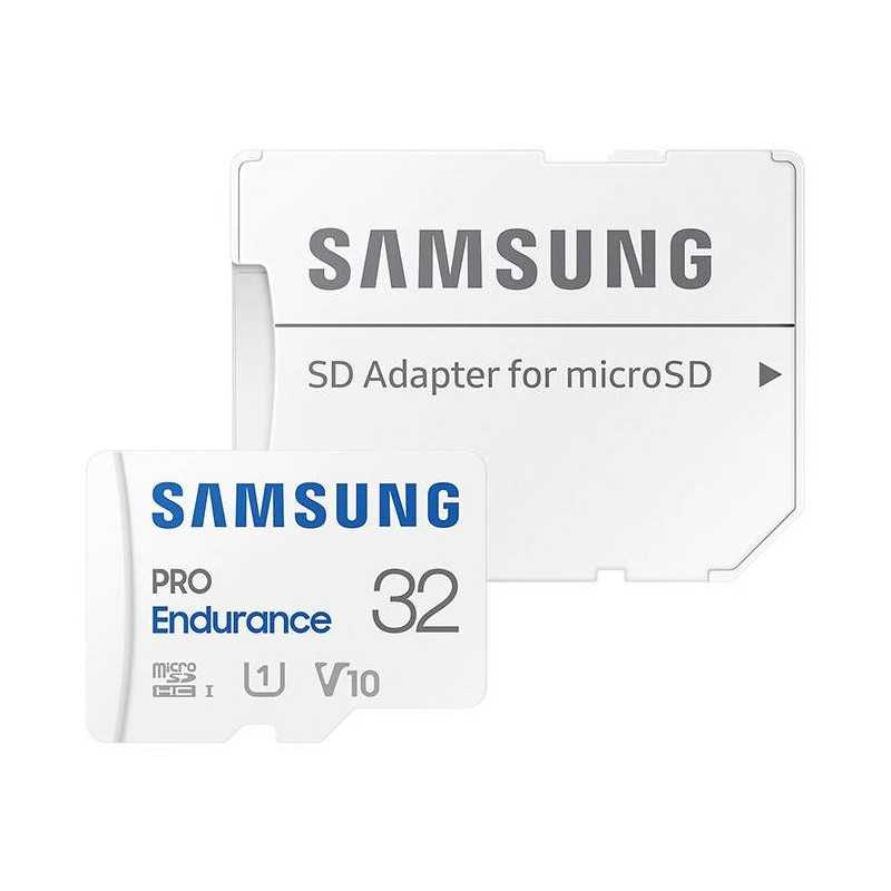 ซัมซุง โปร เอ็นดูแรนซ์ 32GB เมมโมรี่การ์ด + อะแดปเตอร์ (MB-MJ32KA/EU)