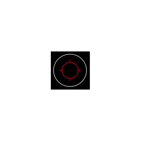 EOTech HWS XPS2 hologrāfiskais tēmēklis - aplis ar 1 punktveida tīkliņu