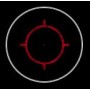 EOTech HWS XPS2 hologrāfiskais tēmēklis - aplis ar 1 punktveida tīkliņu