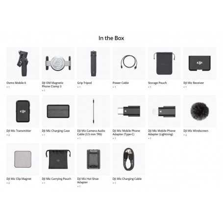 DJI Osmo Mobile 6 Vlog Komplet