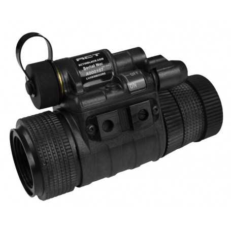 Andres MINI-14 + Harder Gen3 2100 FOM Monoculaire de Vision Nocturne à Phosphore Blanc à Autogating