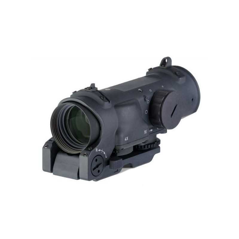 안드레스 엘칸 스펙터 1x / 4x 5.56mm 회색/검정 광학 조준경