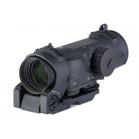 Andres ELCAN Specter 1x / 4x 7,62mm hall/must optiline sihik