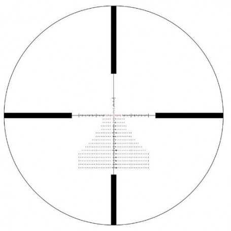 Bushnell Match Pro 6-24x50 Puskakilátó - Szálkereszt Deploy MIL Maratott Üveg